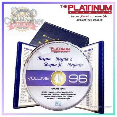 reyna 3c songbook|Volume 96: Platinum Reyna 1, 2, 3C SE, Pensonic Titan Karaoke .